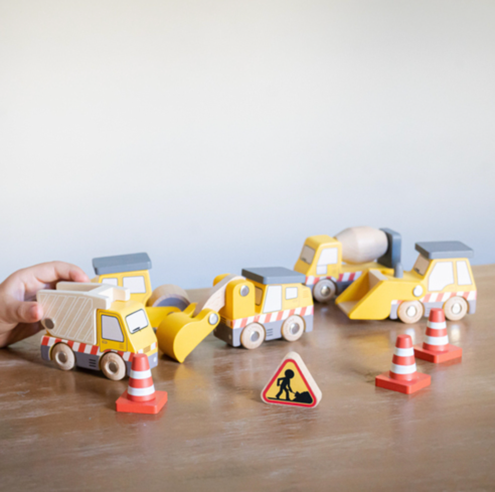 Melissa & doug store construction vehicle set