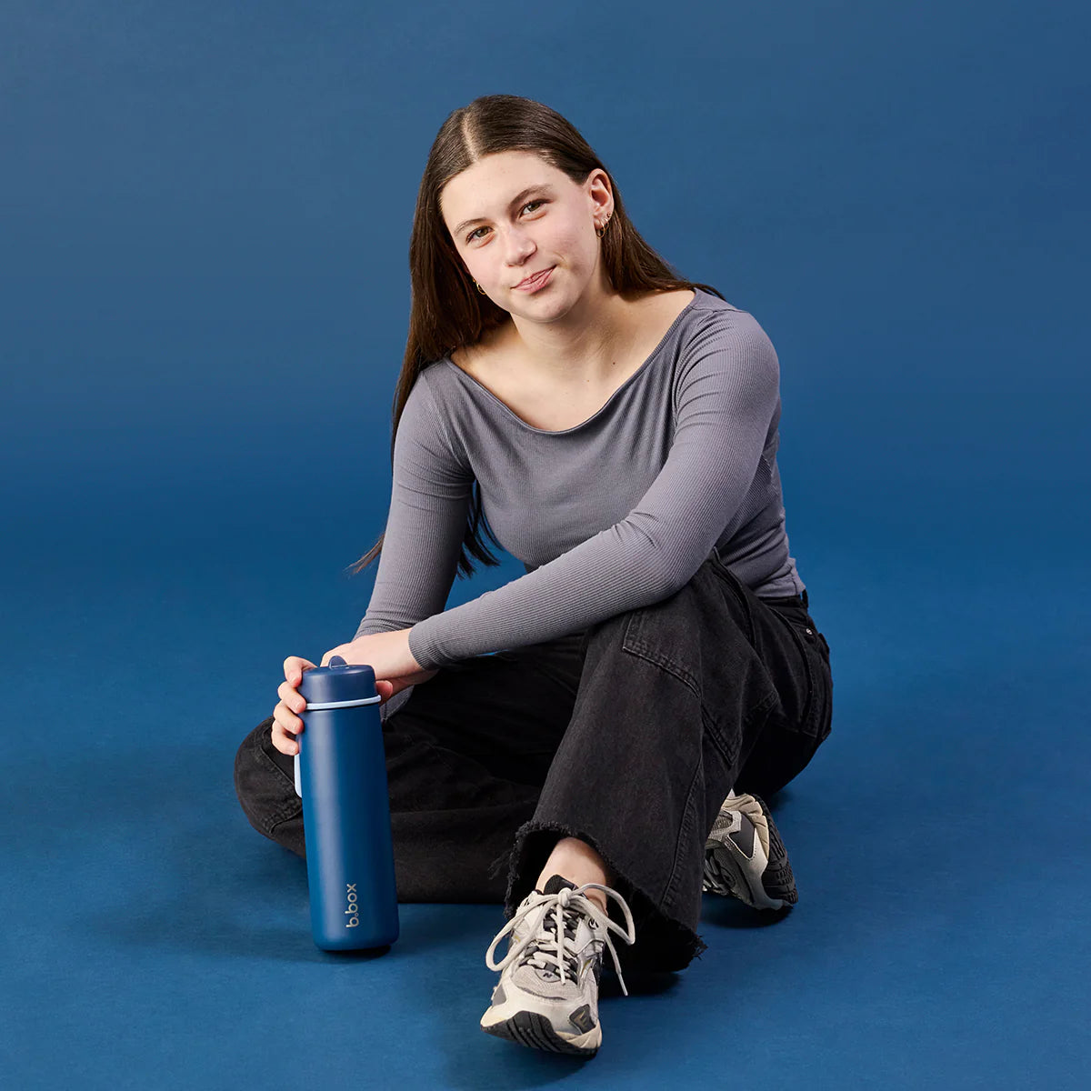 690mL Insulated Flip Top Bottle - Midnight - B Box