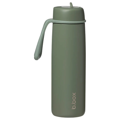 690mL Insulated Flip Top Bottle - Olive - B Box