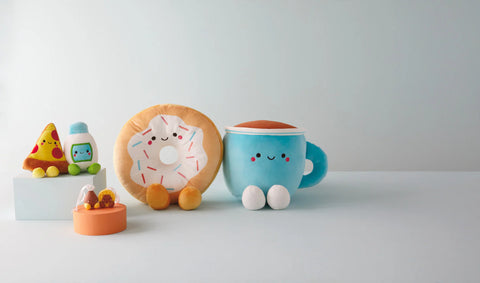 Donut and Coffee Magnetic Plush Pair (Extra Large) - Better Together - Hallmark