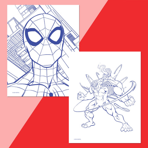 Colour-Me-Magnets Spider-Man - Hinkler