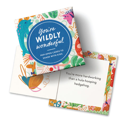 Thoughtfulls for Kids Pop Open Cards - You're Wildly Wonderful - Compendium Books