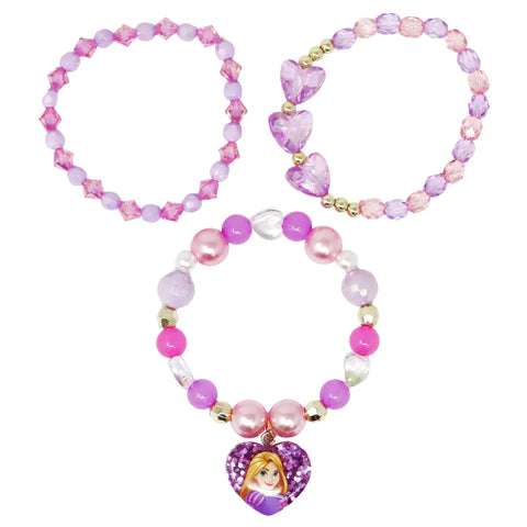 Disney Princess Rapunzel Bracelet Set - Pink Poppy