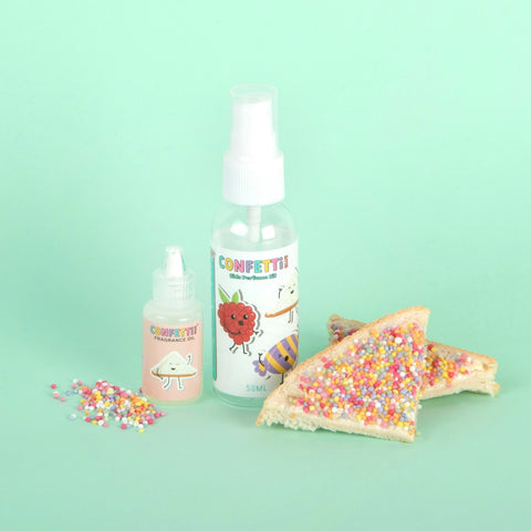 Fairy Bread Mini Perfume Making Kit - Confetti Blue