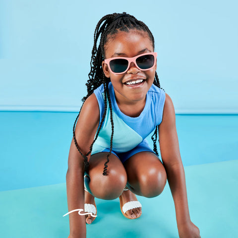 The Eco Collection - Original Navigator Sunglasses - Seashell Pink - Babiators