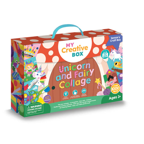 Unicorn And Fairy Collage Sensory Craft Box - My Creative Box