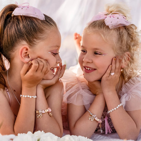 Pink Fantasia Charm Bracelet - Lauren Hinkley