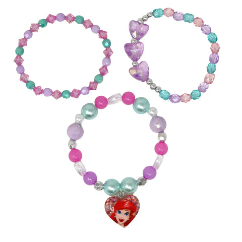 Disney Princess Ariel Bracelet Set - Pink Poppy