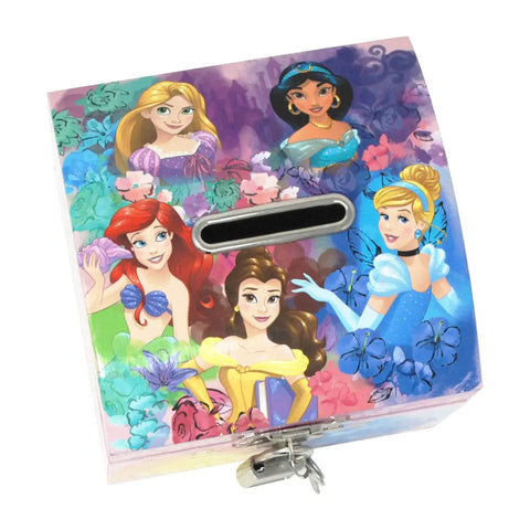 Disney Princess Money Box - Pink Poppy