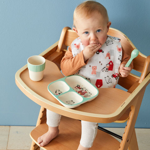 Divided Dinner Sets - 3pc - Jiggle & Giggle DISCOUNTED