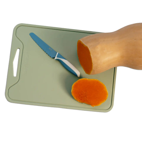 Silicone Cutting Board Sage - Kiddikutter