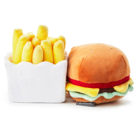 Better Together Burger and Fries - Magnetic Plush Pair - Hallmark