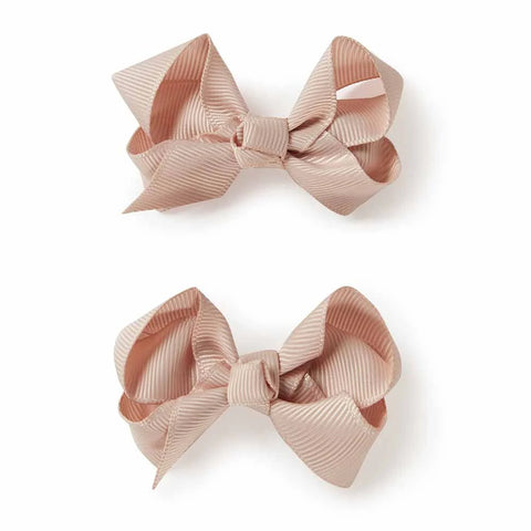 Nude Piggy Tail Hair Clips - Snuggle Hunny