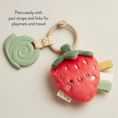 Itzy Pal - Infant Toy - Strawberry - Itzy Ritzy