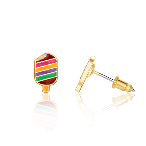 Rainbow Pop Cutie Stud Earrings - Girl Nation