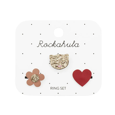 Clara Cat Ring Set - Rockahula Kids