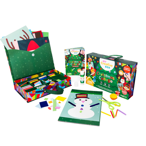 Christmas Collage Sensory Craft Box - My Creative Box