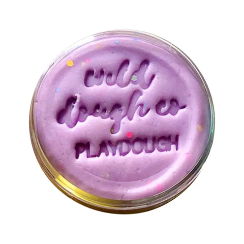 Party Purple Glitter Playdough - Wild Dough