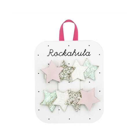 Enchanted Shimmer Star Clips - Rockahula Kids