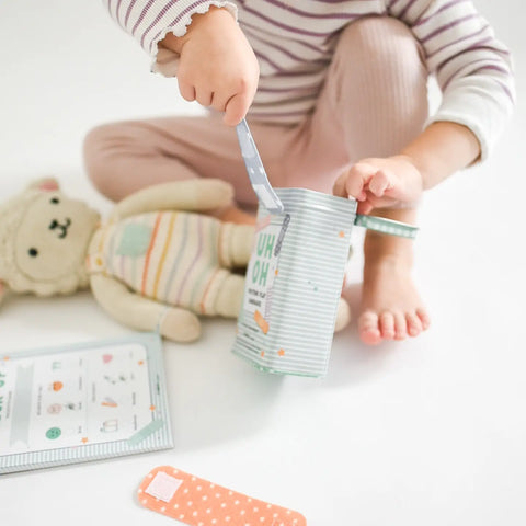 Pretend Play Bandages & Bandaid Tin - The Magic Playbook