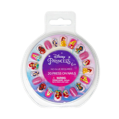 Disney Princess Press On Nails - Pink Poppy