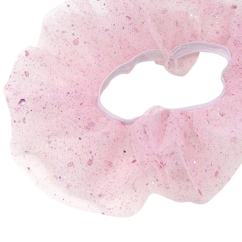 Ballerina Hair Scrunchie - Pink Poppy