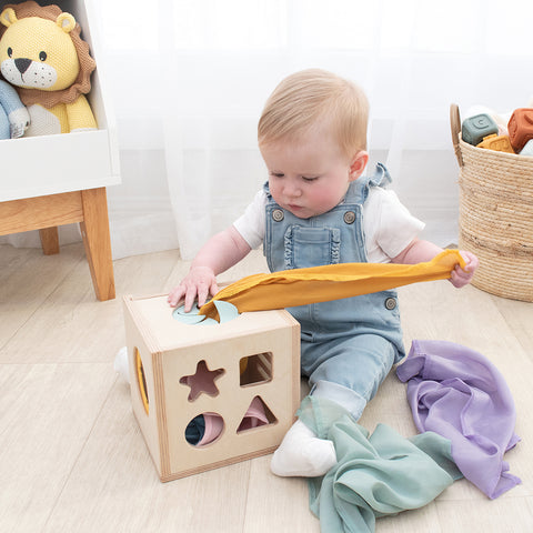 4-in-1 Sensory Cube - Living Textiles