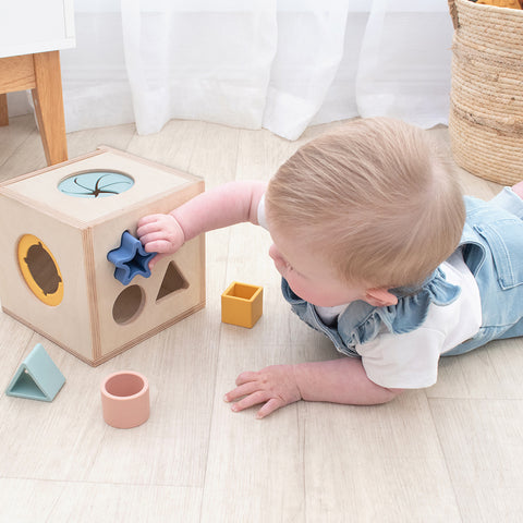 4-in-1 Sensory Cube - Living Textiles