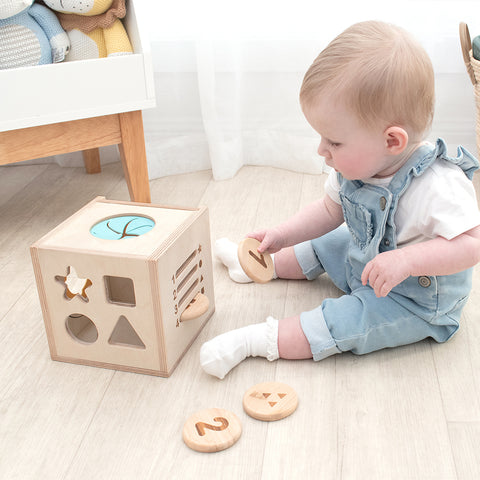 4-in-1 Sensory Cube - Living Textiles