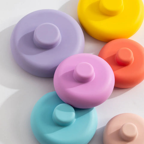 Silicone Stacking Tower Ring Sorbet - Living Textiles