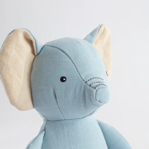 Linen Animal - Eddie the Elephant - Living Textiles