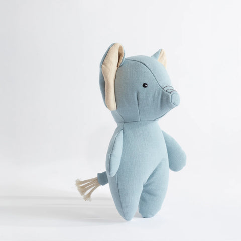 Linen Animal - Eddie the Elephant - Living Textiles