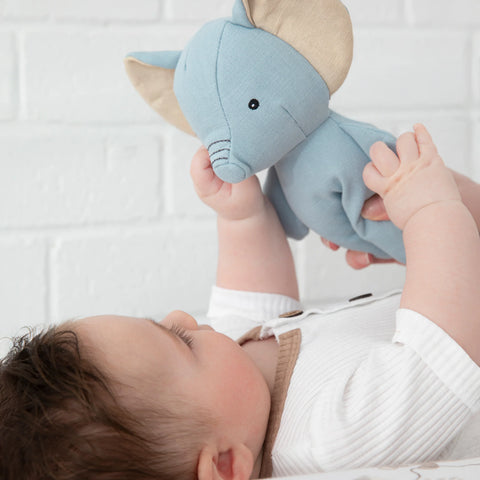 Linen Animal - Eddie the Elephant - Living Textiles