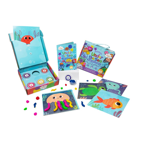 First Crafts Under the Sea Dough Sensory Craft Box - My Creative Box