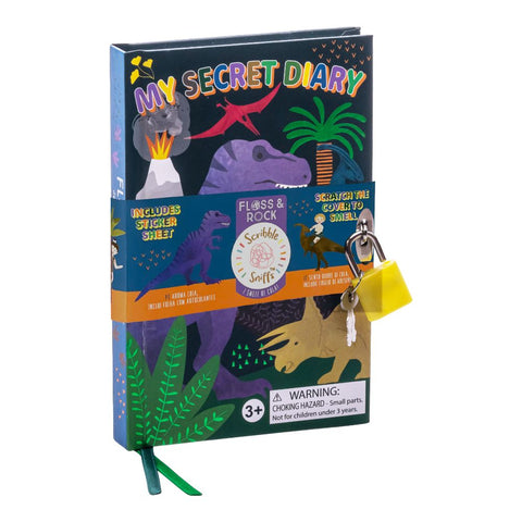 My Secret Scented Diary - Dinosaur - Floss & Rock