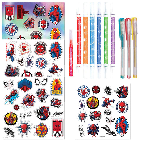 Spider-Man Colouring & Activity Kit - Hinkler