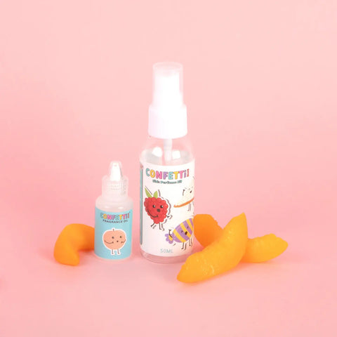 Sweet Peach Mini Perfume Making Kit - Confetti Blue