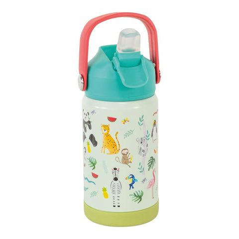 Stainless Steel Drink Bottle – Jungle - Floss & Rock