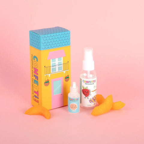 Sweet Peach Mini Perfume Making Kit - Confetti Blue