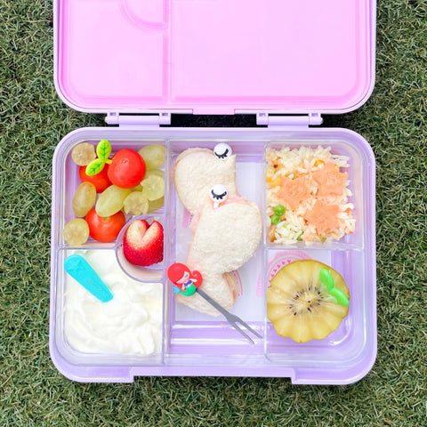 Bento Lunchbox (Large) - Violet Ballerina - Mum Made Yum