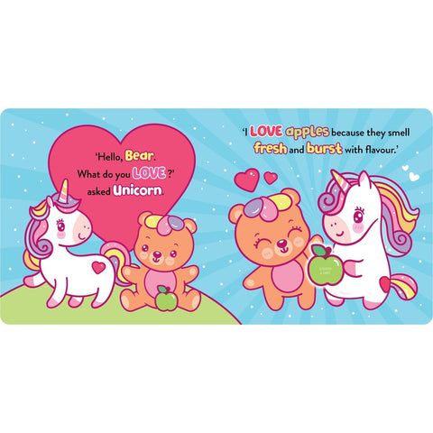 The Sweet Unicorn Scratch & Sniff Board Book