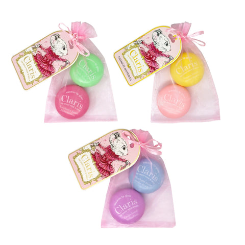 Claris Macaron Lip Gloss Set of 2 - Pink Poppy