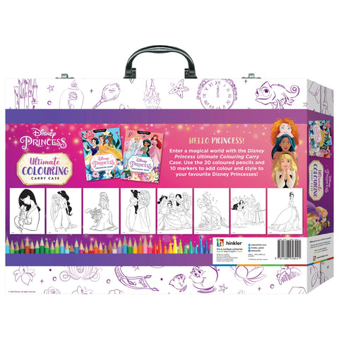 Kaleidoscope Disney Princess Colouring Carry Case - Hinkler