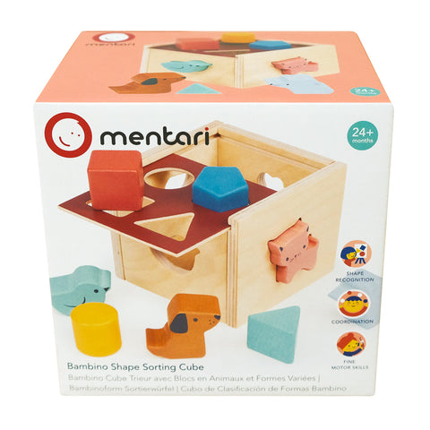 Bambino Shape Sorting Cube - Mentari