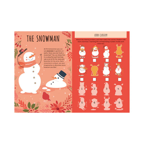 Stickers and Activities Book - Christmas - Sassi