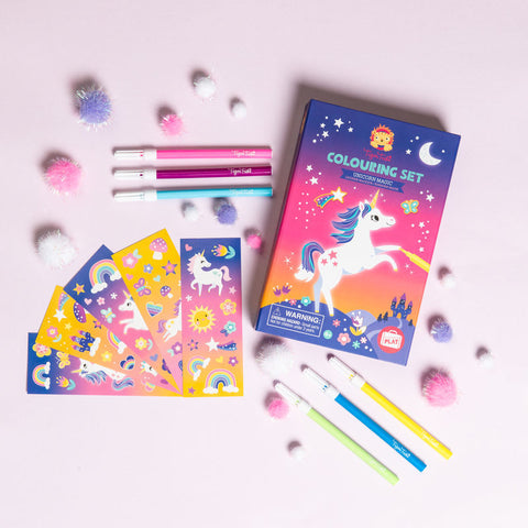 Colouring Set - Unicorn Magic - Tiger Tribe