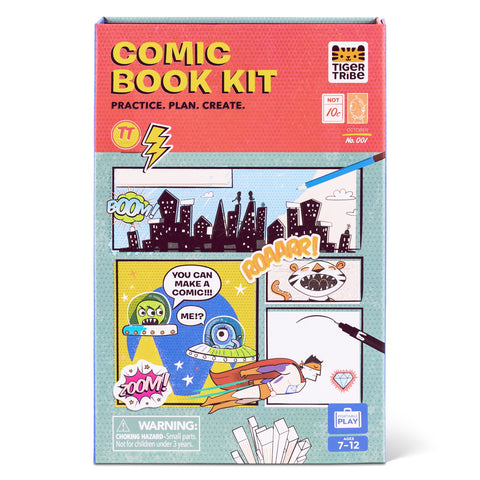 Comic Book Kit - Practice, Plan, Create -  Tiger Tribe