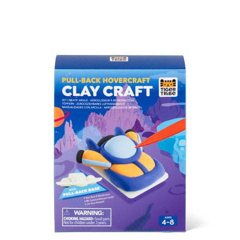 Clay Craft - Pull-Back Hovercraft - Tiger Tribe