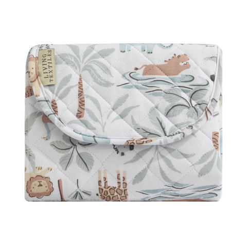 Foldable Travel Change Mat - Wild Safari - Living Textiles