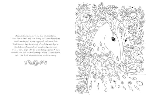 The Magical Unicorn Society - Official Colouring Book